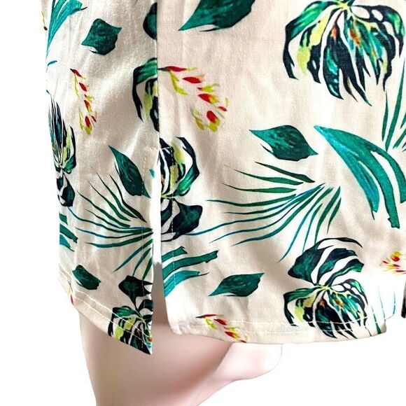 Women’s SAMPEEL Womens V Neck Floral Side Split Tank Tops NWT!! - Picture 5 of 10